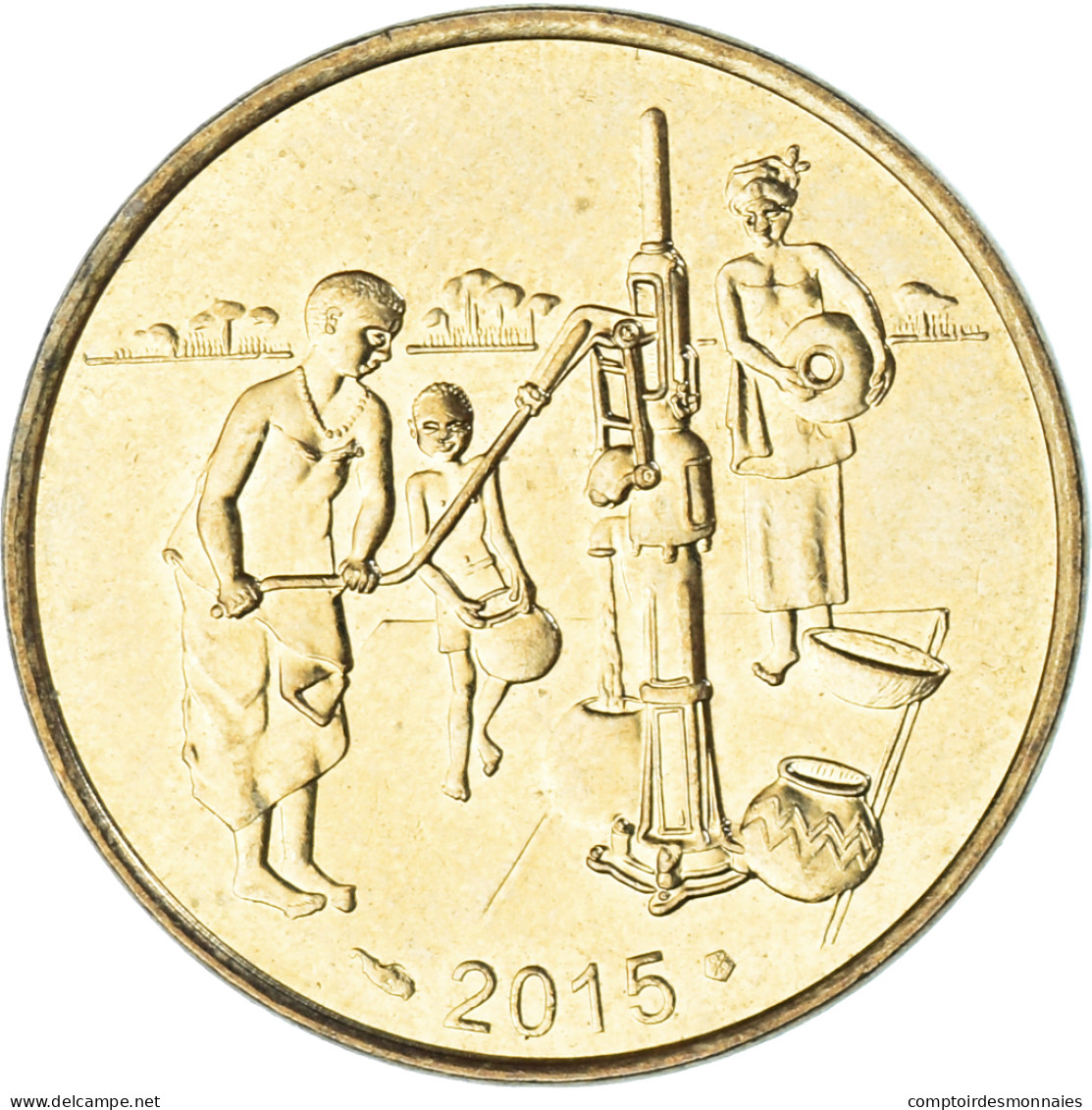 Monnaie, Communauté économique Des États De L'Afrique De L'Ouest, 10 Francs - Zentralafrik. Republik