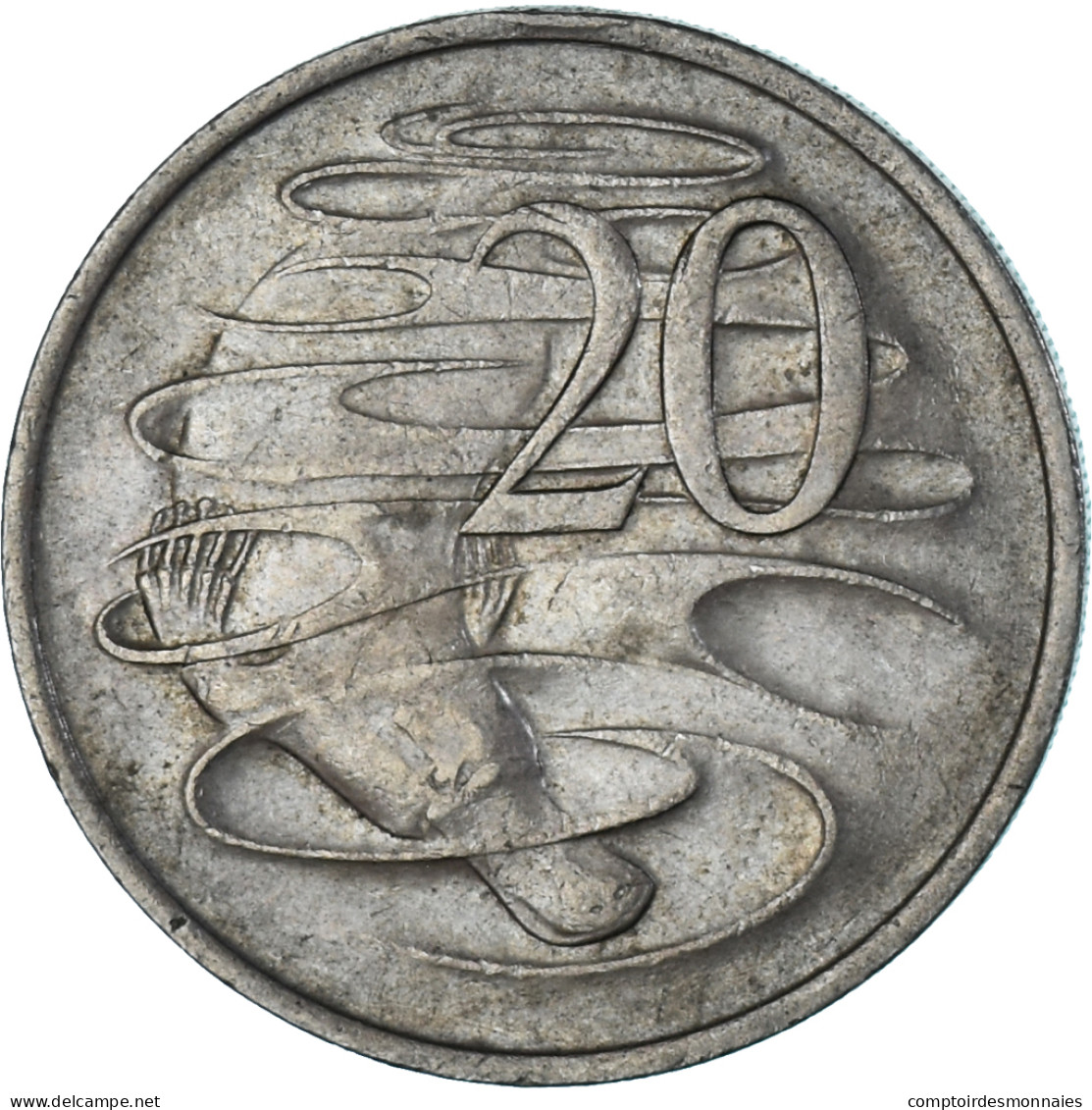 Monnaie, Australie, 20 Cents, 1974 - 20 Cents