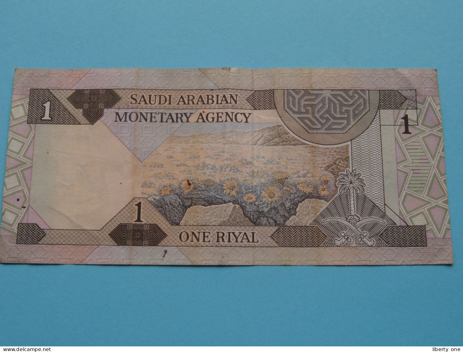 1 One RIYAL () Saudi Arabian Monetary Agency ( For Grade See SCANS ) ! - Saoedi-Arabië