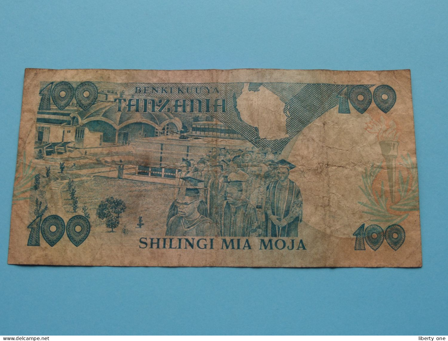 100 Shilingi Mia Moja ( PR626843 ) Benki Kuu Ya TANZANIA ( For Grade See SCANS ) ! - Tanzanie