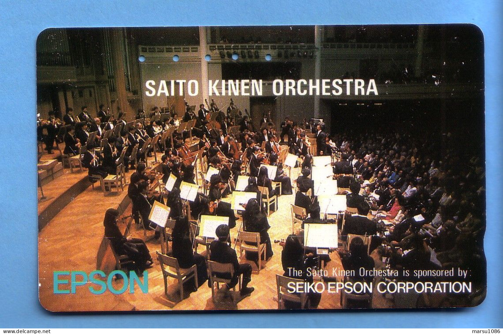 Japan Telefonkarte Japon Télécarte Phonecard - Musik Music Musique  Orchestra Dirigent - Music