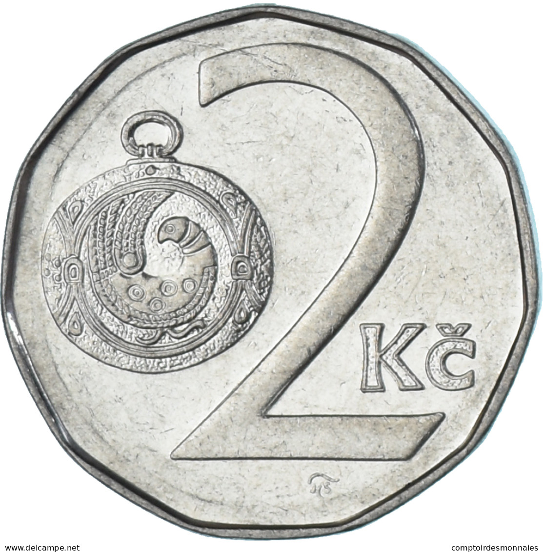 Monnaie, République Tchèque, 2 Koruny, 1997 - Czech Republic