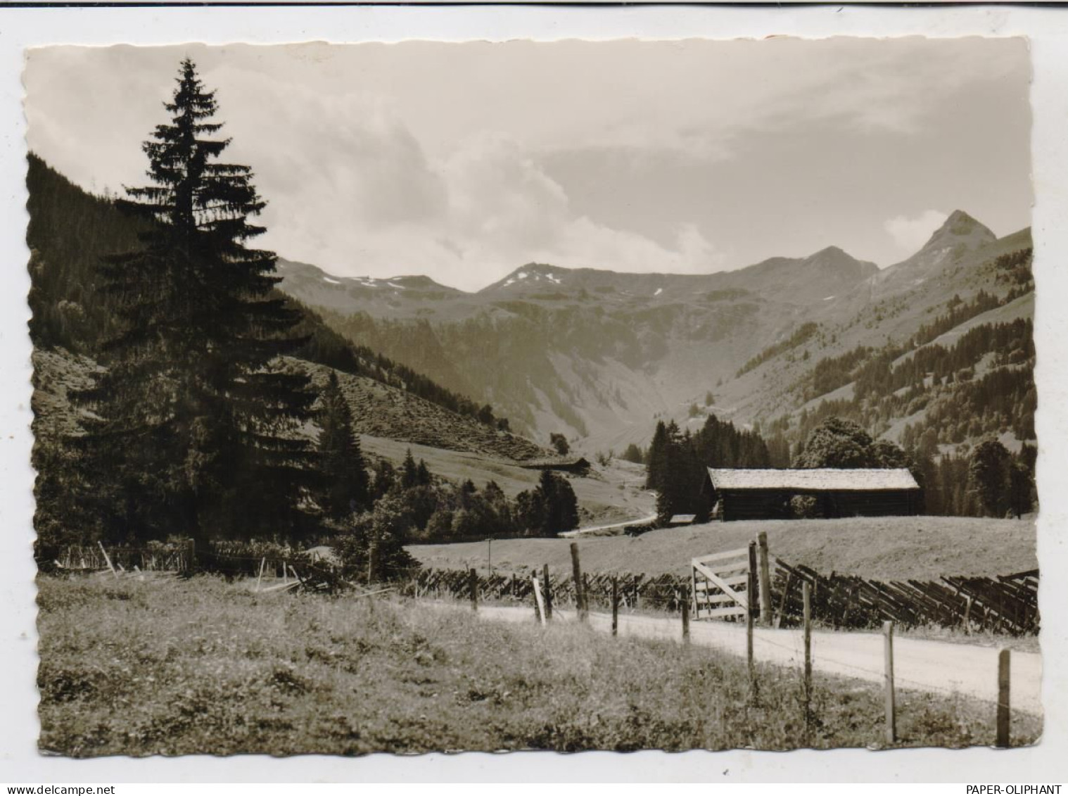 A 5753 SAALBACH - HINTERGLEMM, Talschluß, 1966 - Saalbach