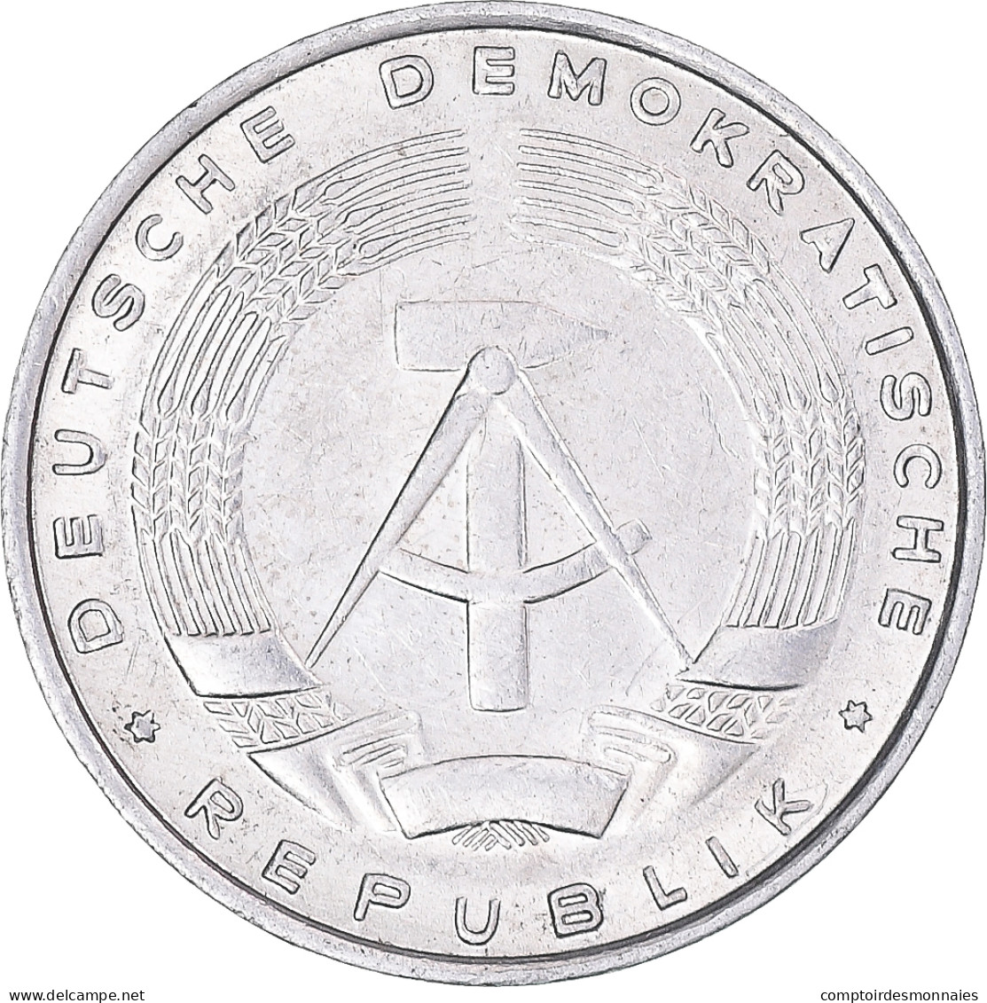 Monnaie, République Démocratique Allemande, 5 Pfennig, 1972 - 5 Pfennig