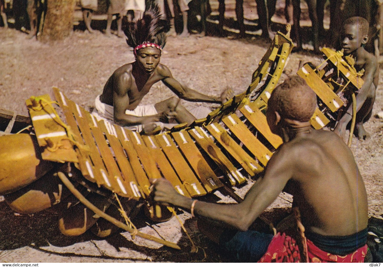 L'Afrique En Couleurs Joueurs De Balafon - Non Classés