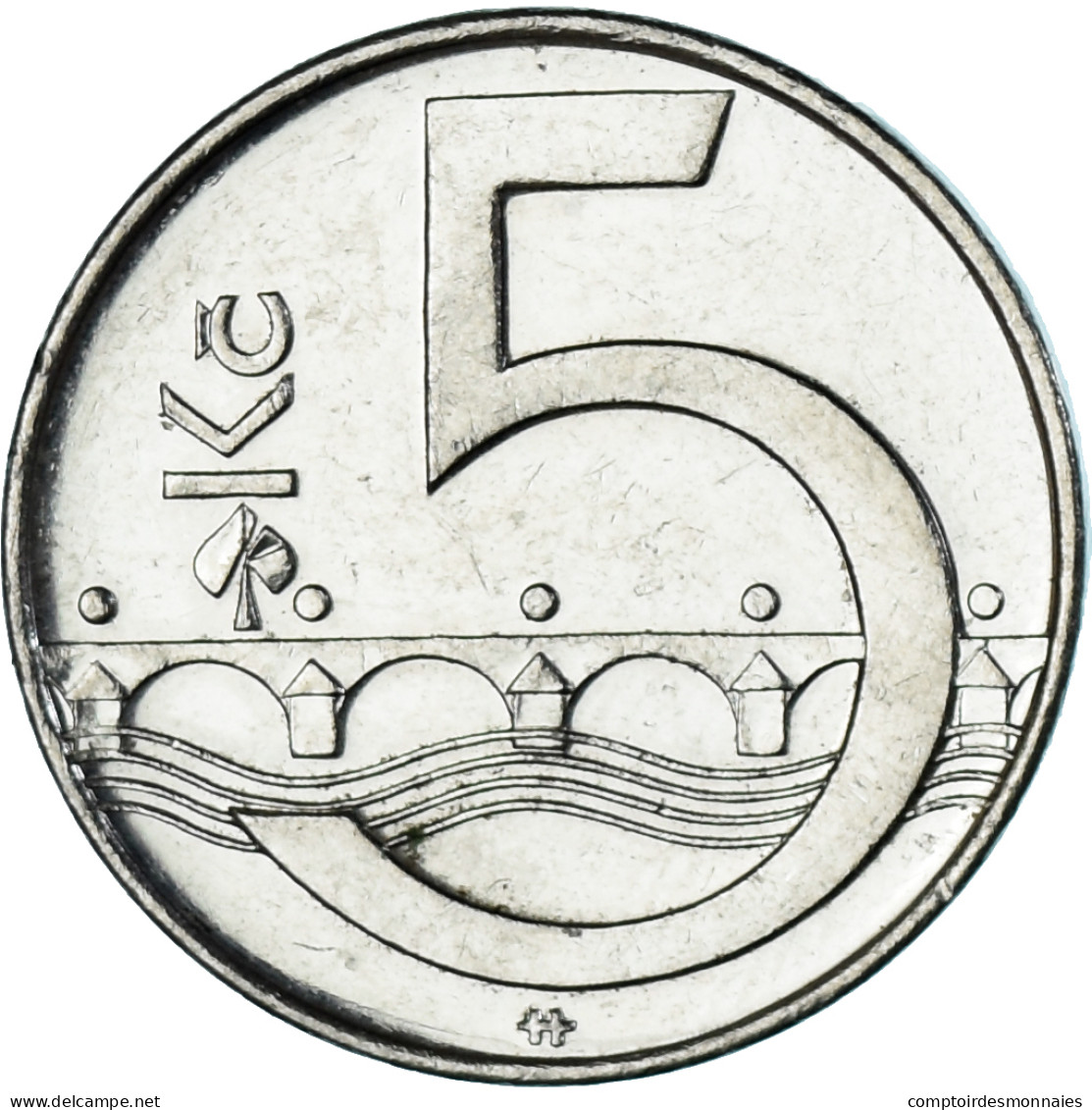 Monnaie, République Tchèque, 5 Korun, 2015 - Czech Republic