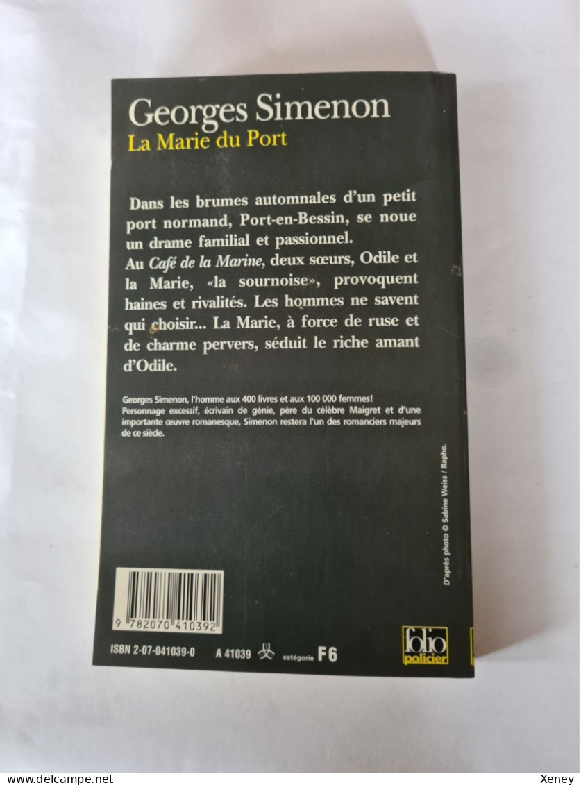 Georges Simenon "La Marie Du Port" - Simenon