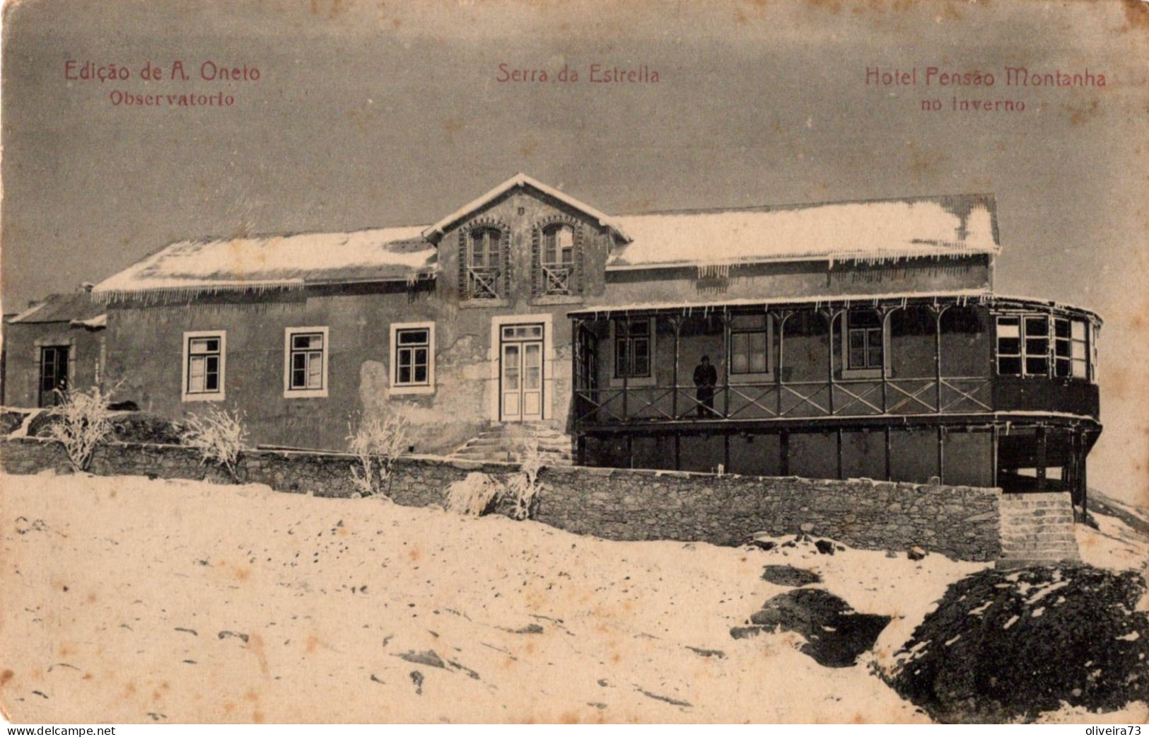 SERRA DA ESTRELA - Hotel Pensão Da Montanha - No Inverno - PORTUGAL - Castelo Branco