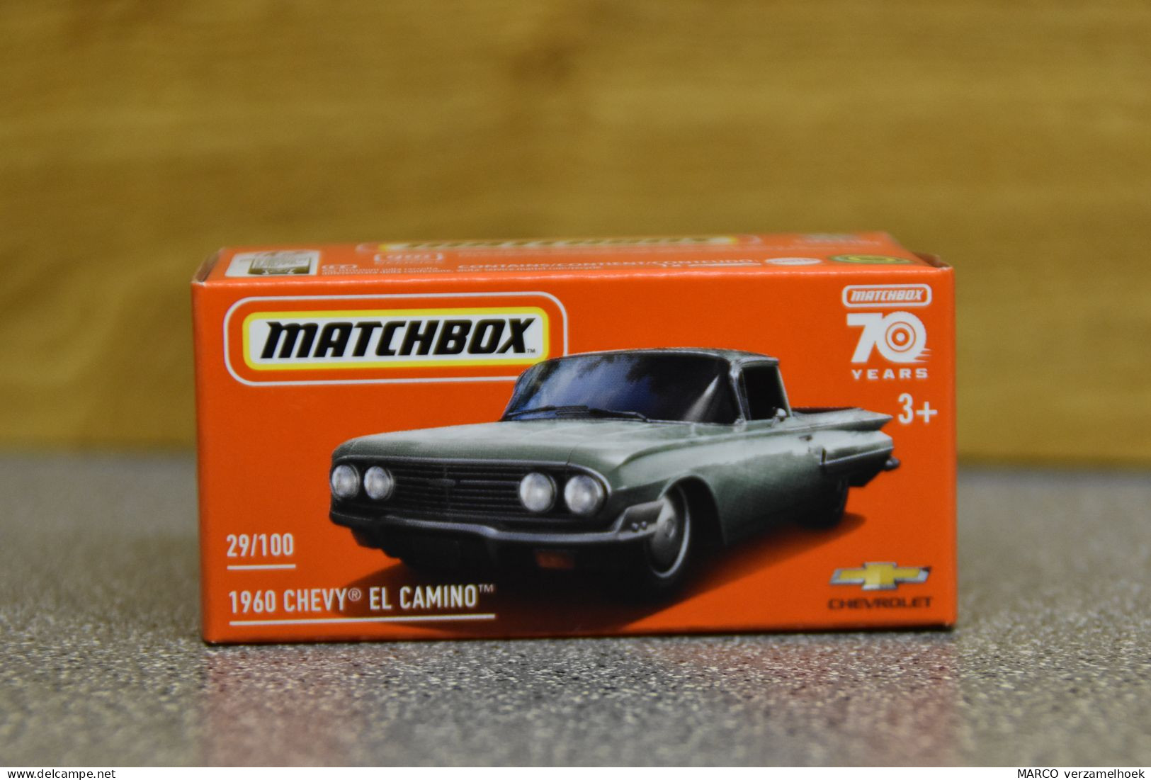 Mattel - Matchbox 70 Years 29/100 1960 "CHEVY" Chevrolet El Camino - Matchbox (Mattel)