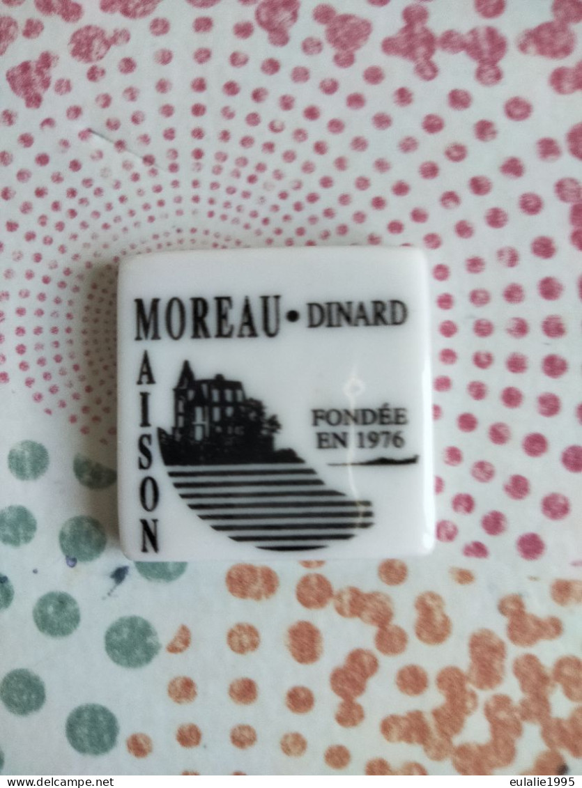 Fève Plate Maison Moreau Dinard - Anciennes