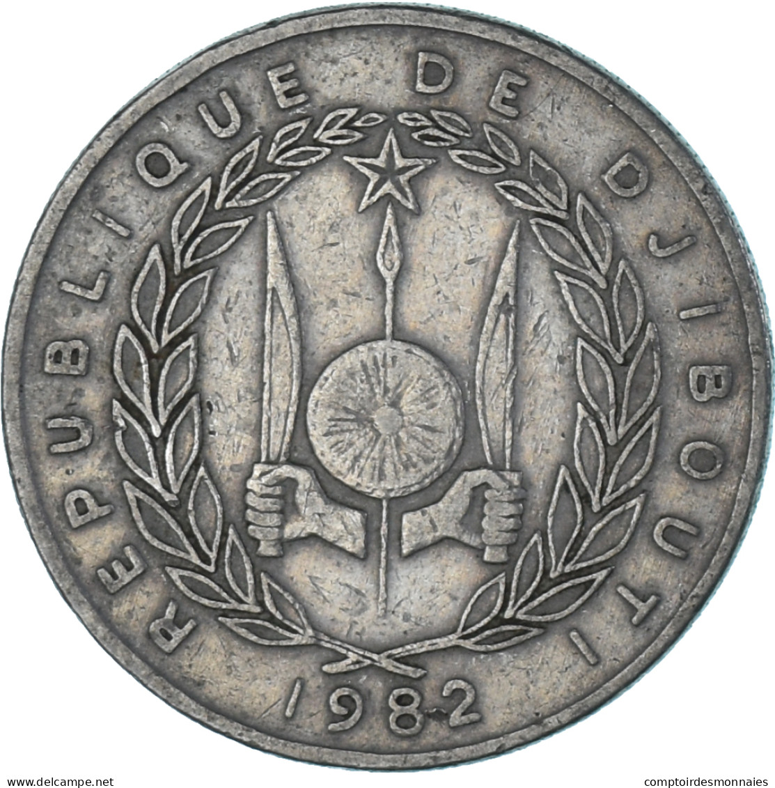 Monnaie, Djibouti, 50 Francs, 1982 - Djibouti