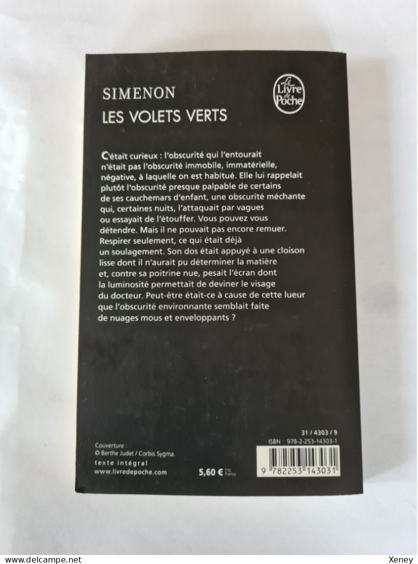 Georges Simenon "Les Volets Verts" - Simenon