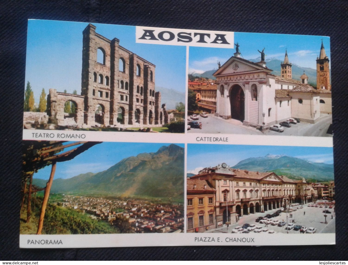 AOSTE AOSTA CARTE DE PRESENTATION - Aosta