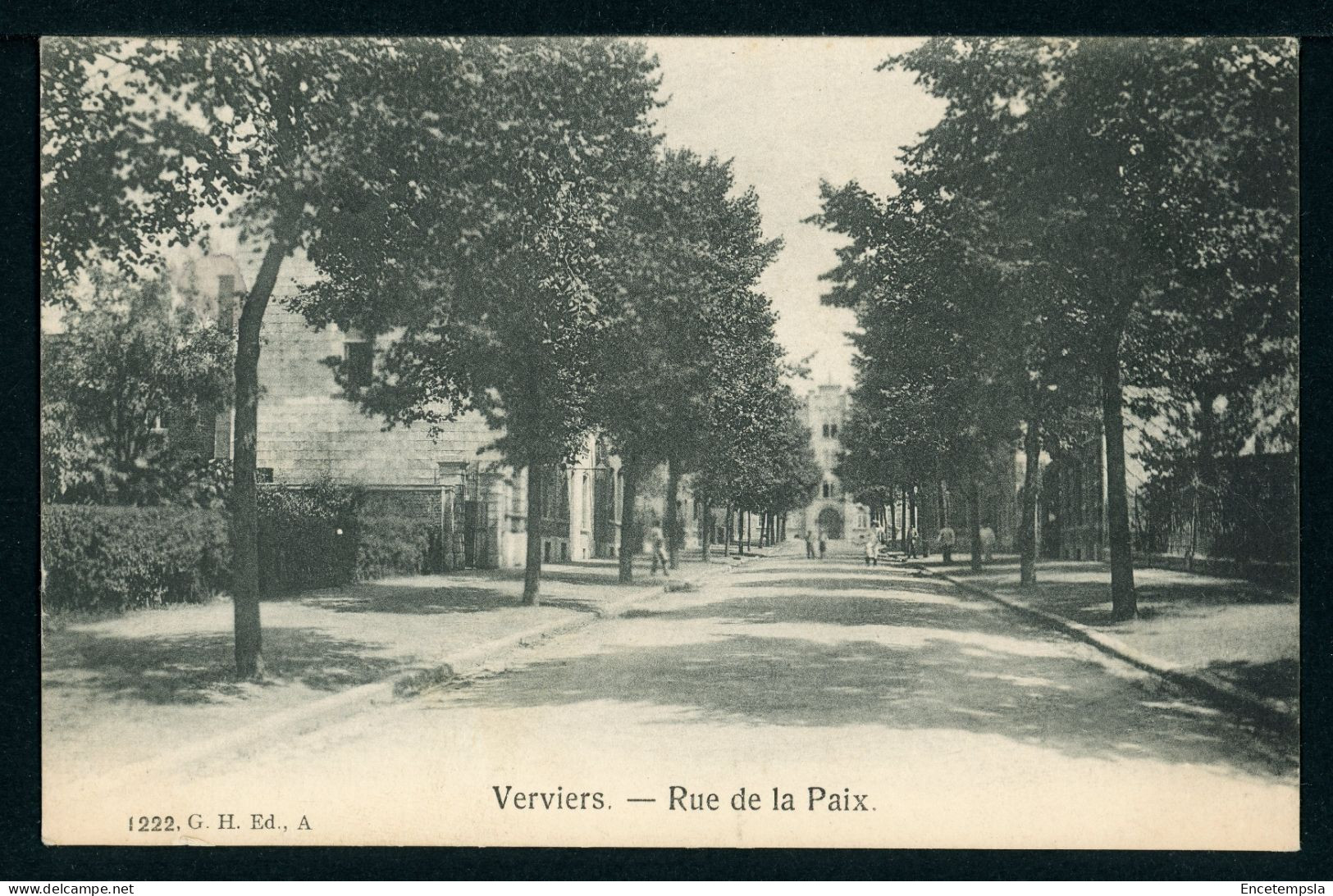 CPA - Carte Postale - Belgique - Verviers - Rue De La Paix - 1910 (CP23091) - Verviers