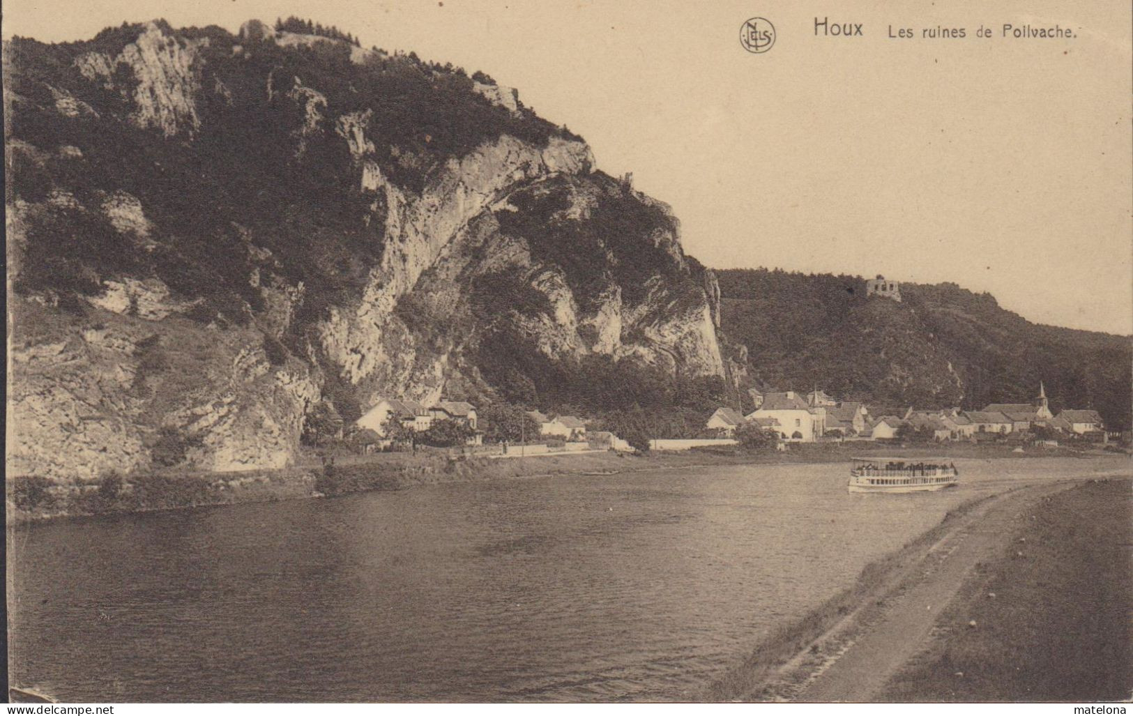 BELGIQUE NAMUR HOUX  LES RUINES DE POILVACHE - Yvoir