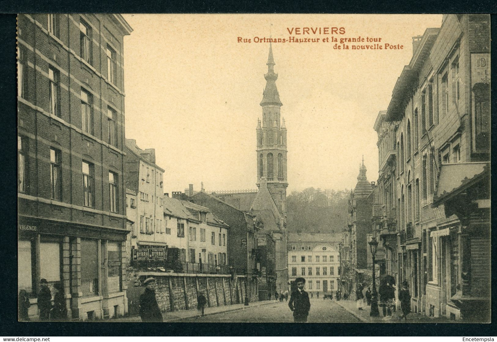 CPA - Carte Postale - Belgique - Verviers - Rue Ortmans Hauzeur Et La Grande Tour  (CP23097OK) - Verviers