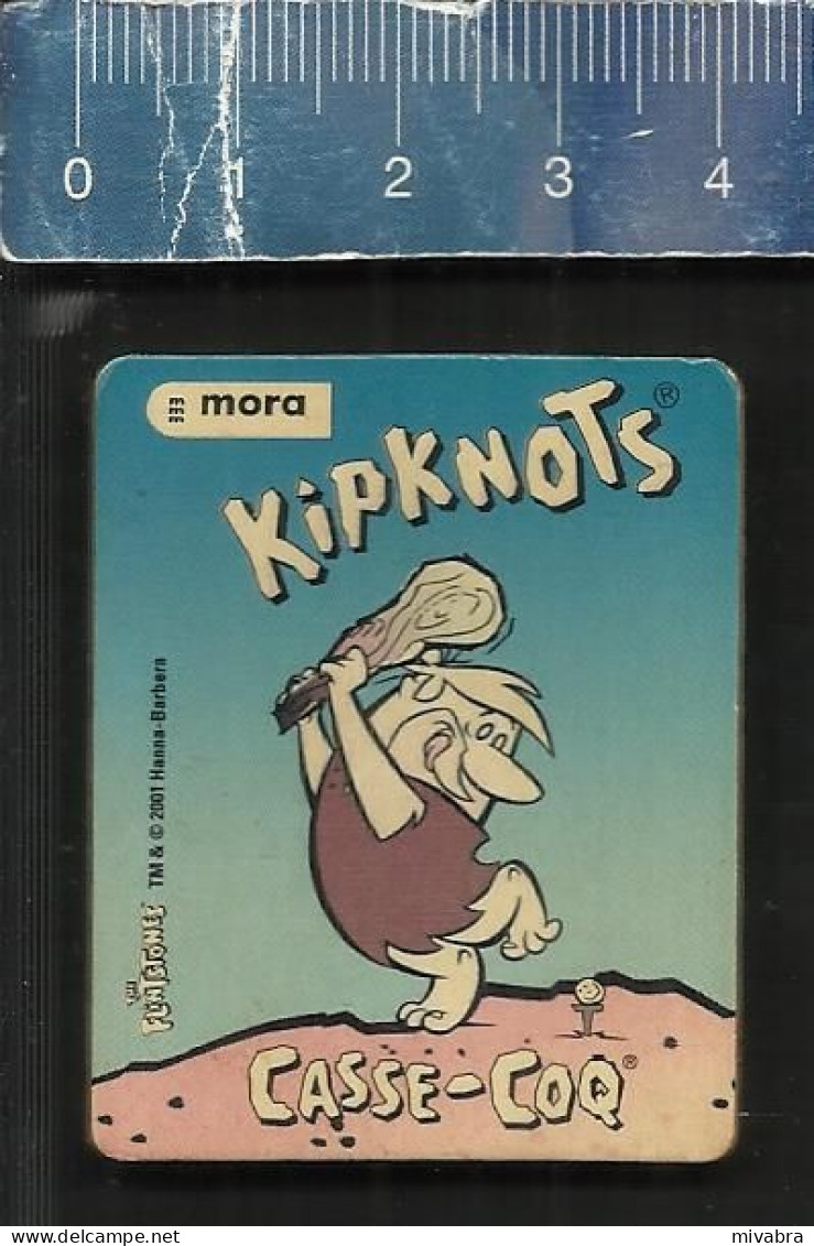 THE FLINTSTONES HANNA BARBERA 2001 - BARNEY RUBBLE -  MORA KIPKNOTS - CASSE-COQ  MAGNET - Personajes