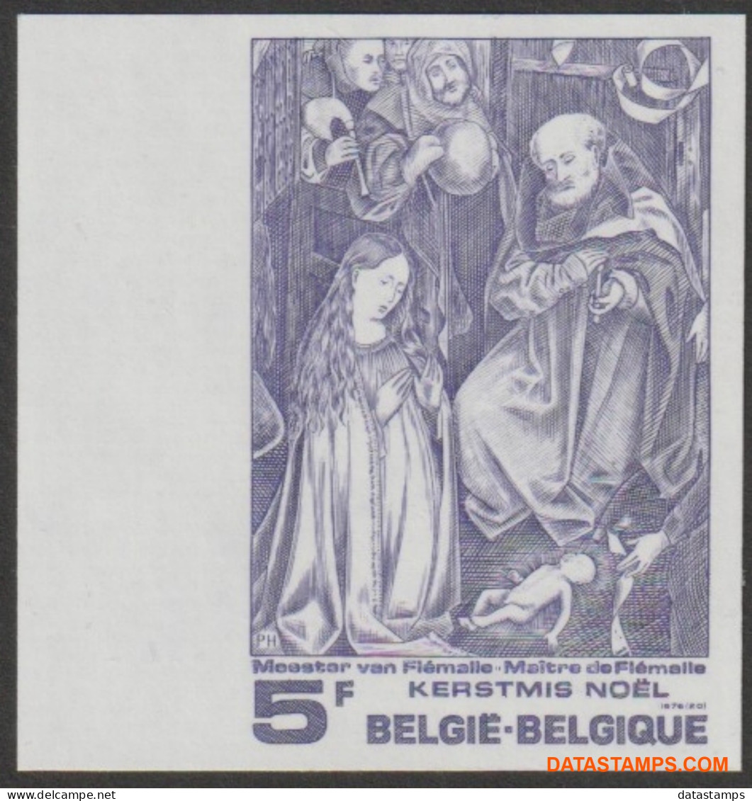 België 1976 - Mi:1889, Yv:1832, OBP:1837, Stamp - □ - Kerstmis  - 1961-1980