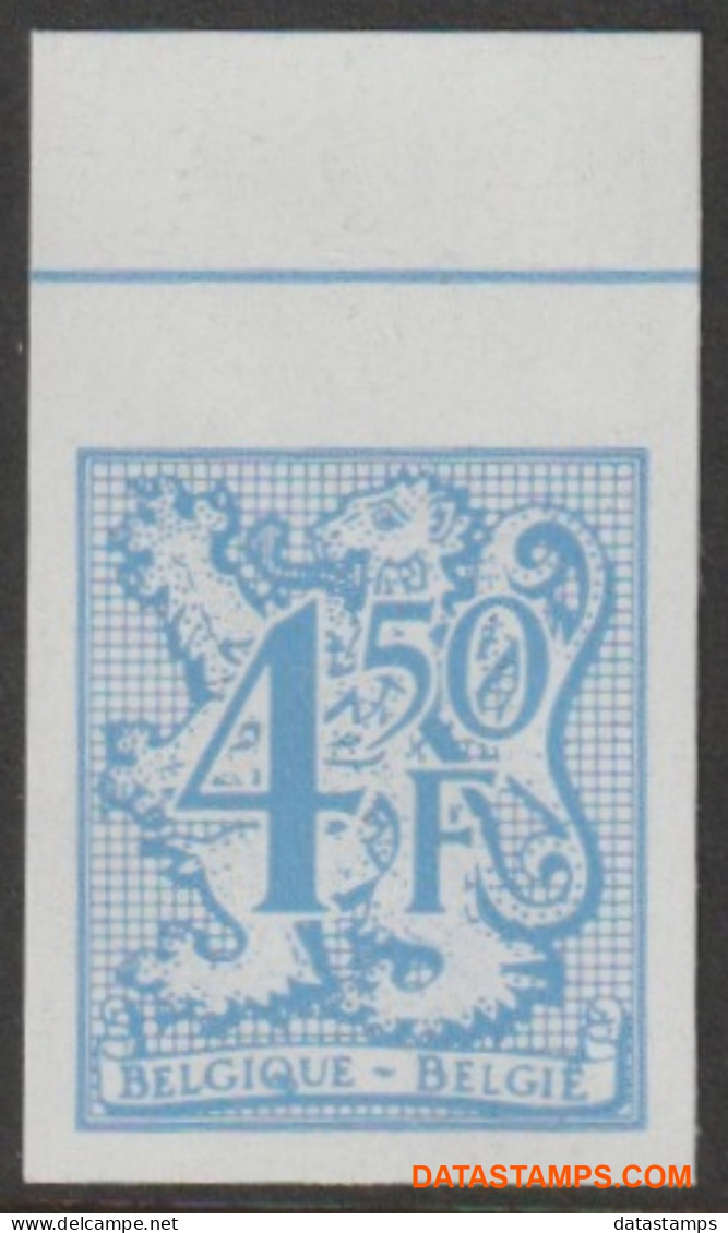 België 1977 - Mi:1891, Yv:1845, OBP:1839, Stamp - □ - Heraldieke Leeuw  - 1961-1980