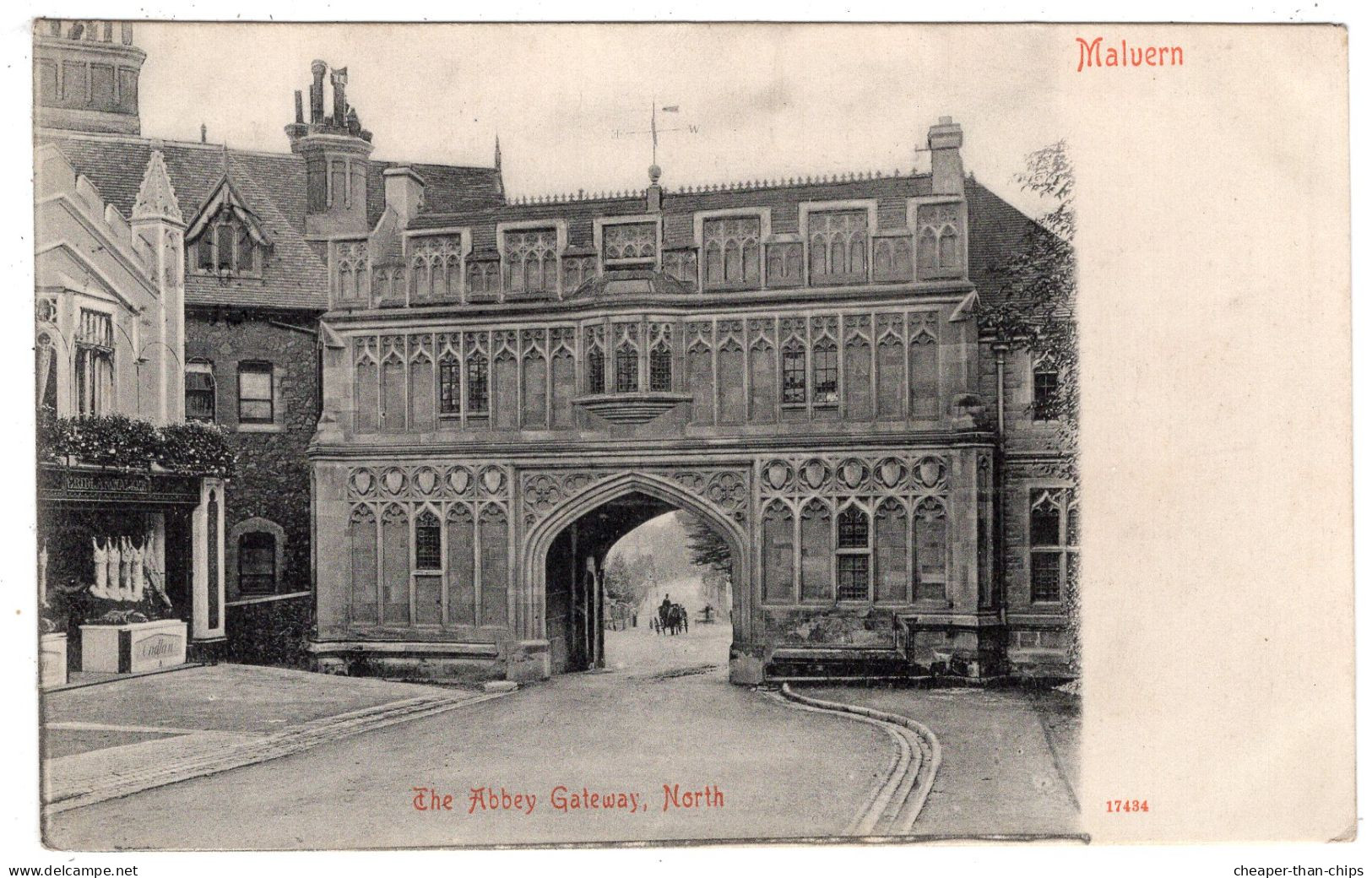 MALVERN - The Abbey Gateway, North - Stengel 17434 - Butchers Shop - Malvern
