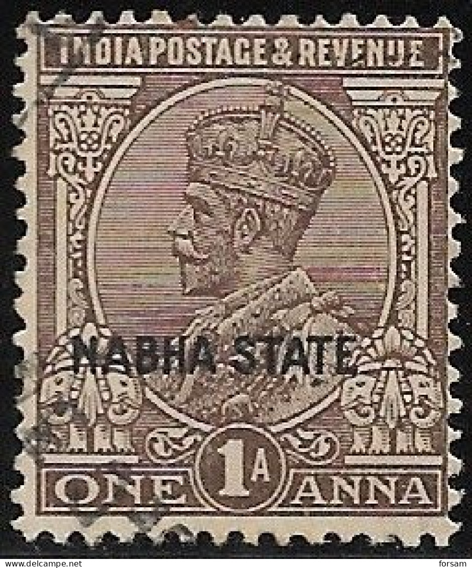 INDIA (NABHA)..1928..Michel # 53...used. - Nabha