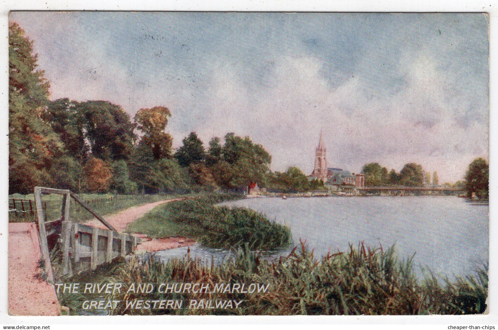 MARLOW - The River And Church - Great Western Railway (series 5) - Buckinghamshire