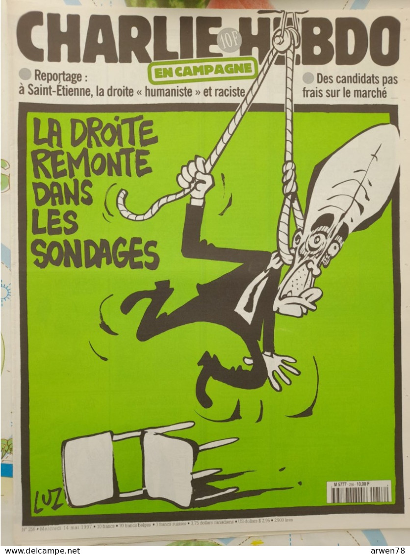 CHARLIE HEBDO 1997 N° 256 ALAIN JUPPE - Humour