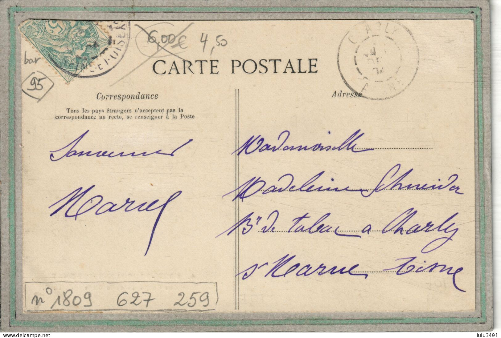 CPA - (95) SOISY-sous-MONTMORENCY - Aspect De La Gare Et Rue Des Carrières En 1904 - Soisy-sous-Montmorency
