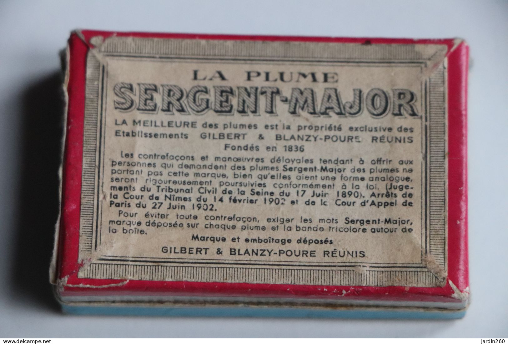 Boite De Plumes " Sergent Major Supérieure N° 2500 " - Plumes