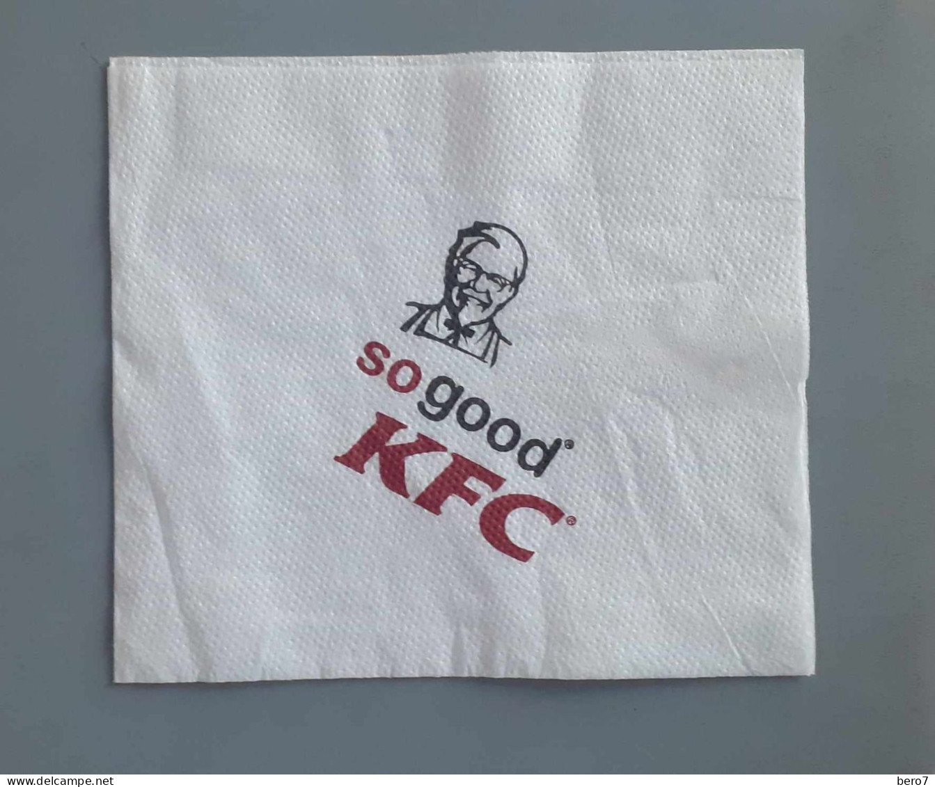 EGYPT - KFC Restaurant  Napkins (Egypte) (Egitto) (Ägypten) (Egipto) (Egypten) Africa - Servilletas Publicitarias