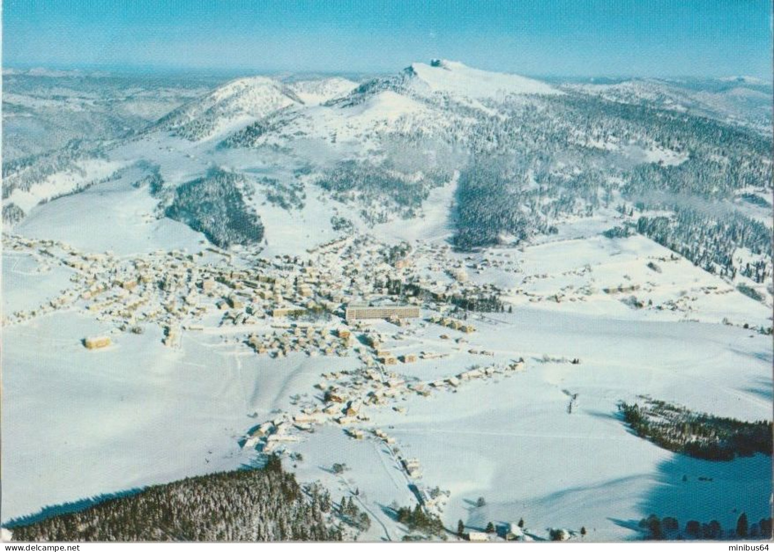 SUISSE - SAINTE-CROIX - La Sagne, Culliary Et Le Massif Du Chasseron - Boulmùes 13411 - 1992 - La Sagne