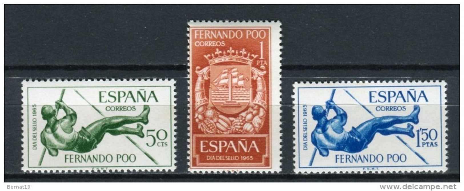 Fernando Poo 1965. Edifil 245-47 ** MNH. - Fernando Po