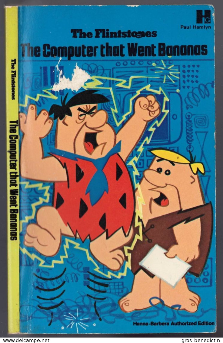 The Flintstones (Les Pierrafeu) - Horace J. Helias -  " The Computer That Went Bananas" - 1974 - Fiction