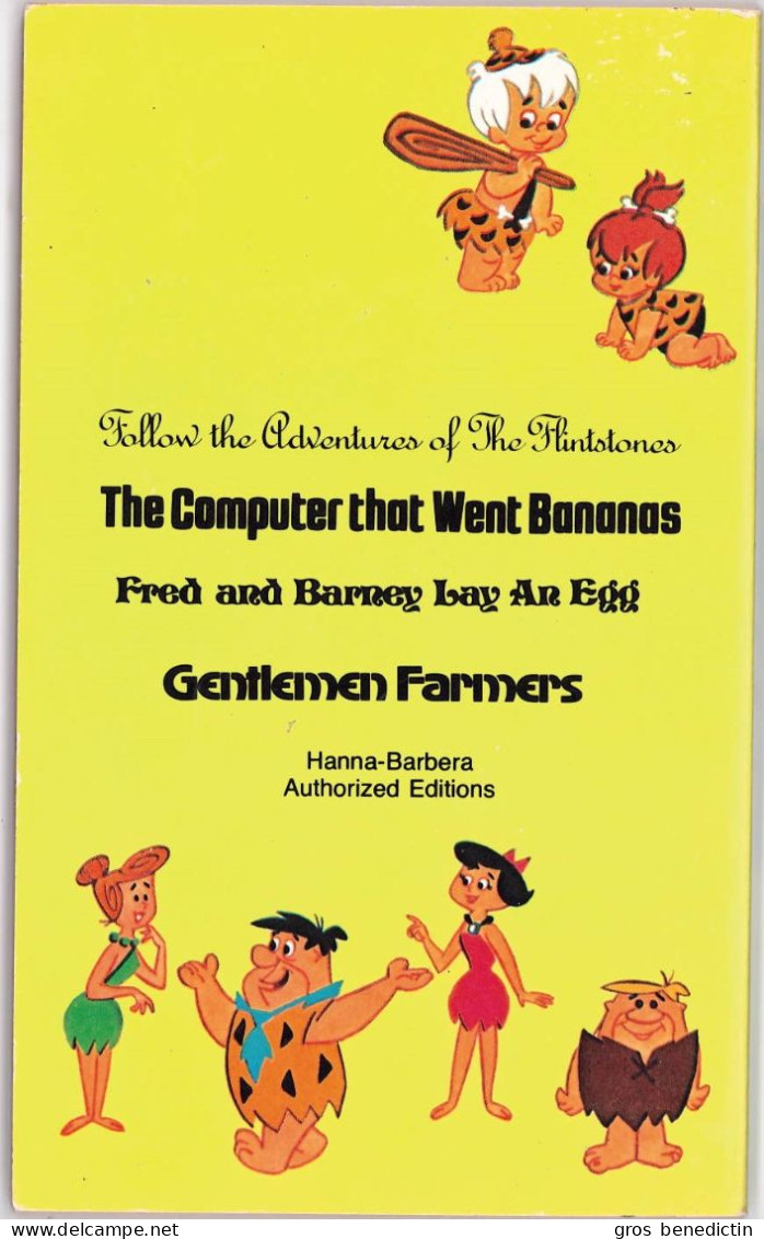 The Flintstones (Les Pierrafeu) - Horace J. Helias -  " The Computer That Went Bananas" - 1974 - Fiction