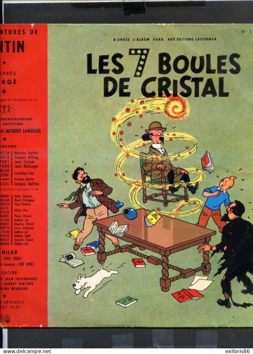 33 TOURS TINTIN LES 7 BOULES DE CRISTAL - Hergé