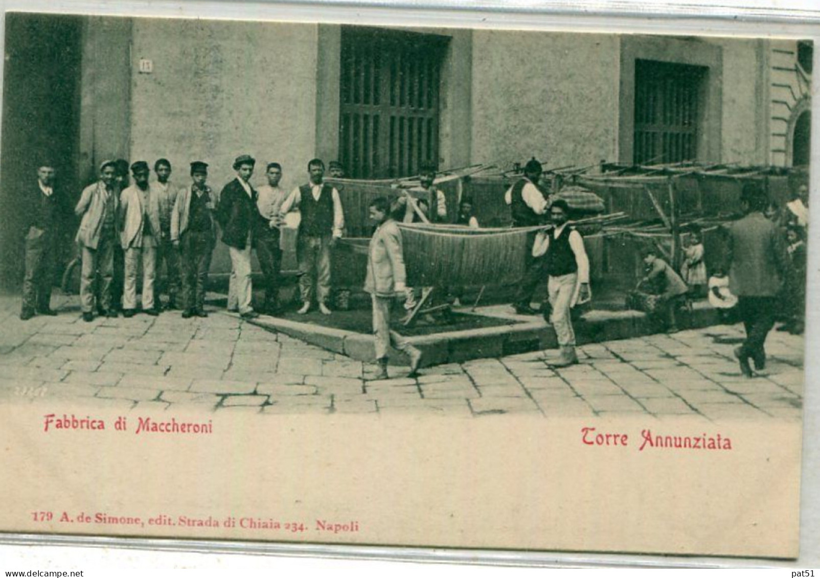 ITALIE / ITALIA - Torre Annunziata : Fabbrica Di Maccheroni - Torre Annunziata