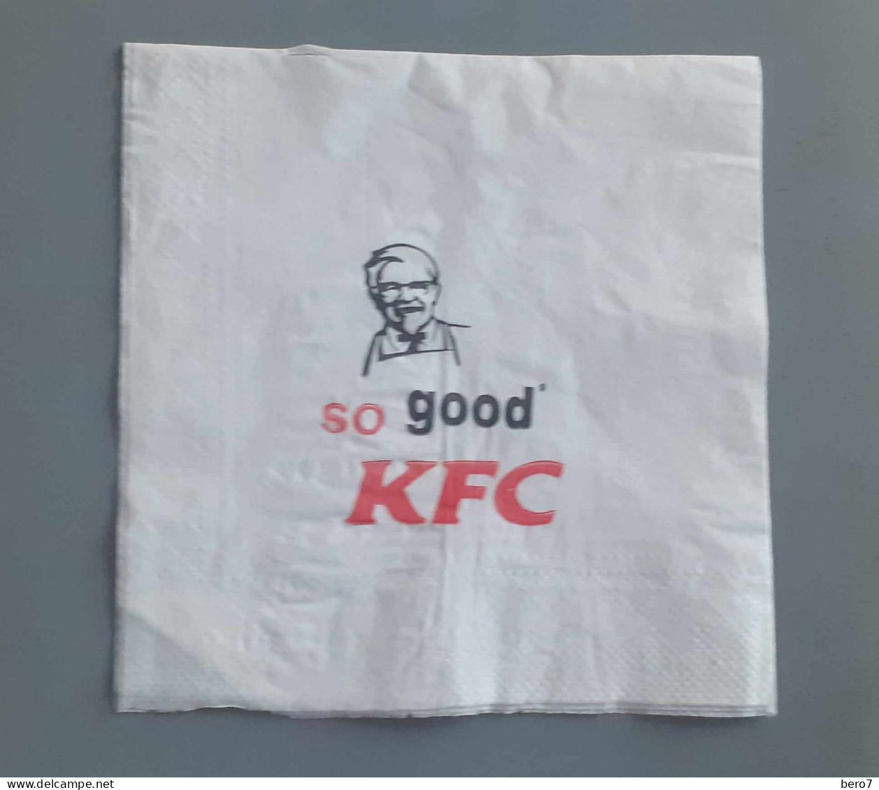 EGYPT - KFC Restaurant Napkins (Egypte) (Egitto) (Ägypten) (Egipto) (Egypten) Africa - Werbeservietten