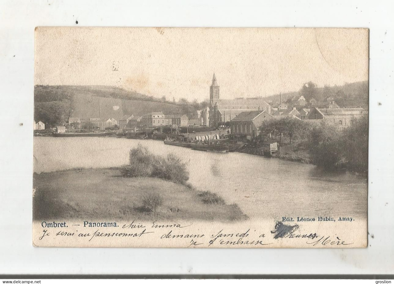 OMBRET RAWSA PANORAMA 1903 - Amay