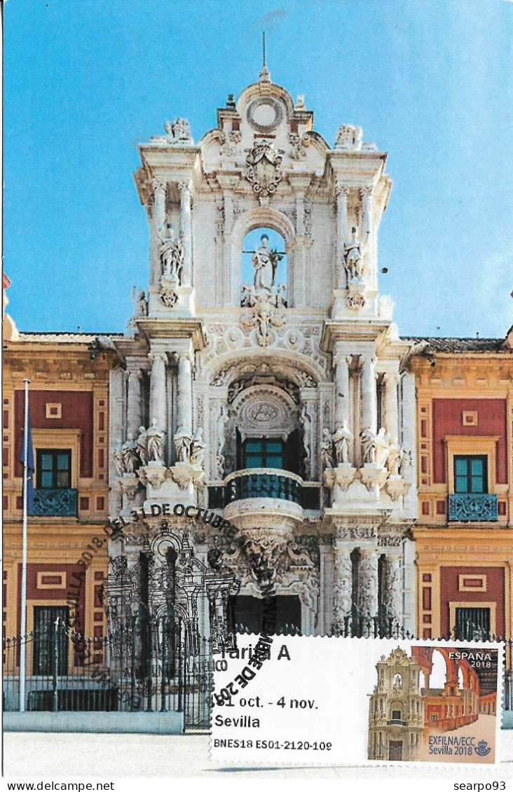 SPAIN. MAXICARD. SAN TELMO PALACE. SEVILLA. ATM. 2018 - Tarjetas Máxima