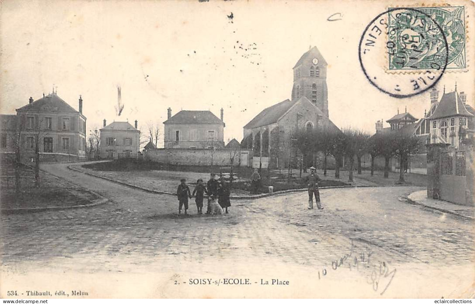 Soisy Sous Ecole       91          La Place            (voir Scan) - Autres & Non Classés