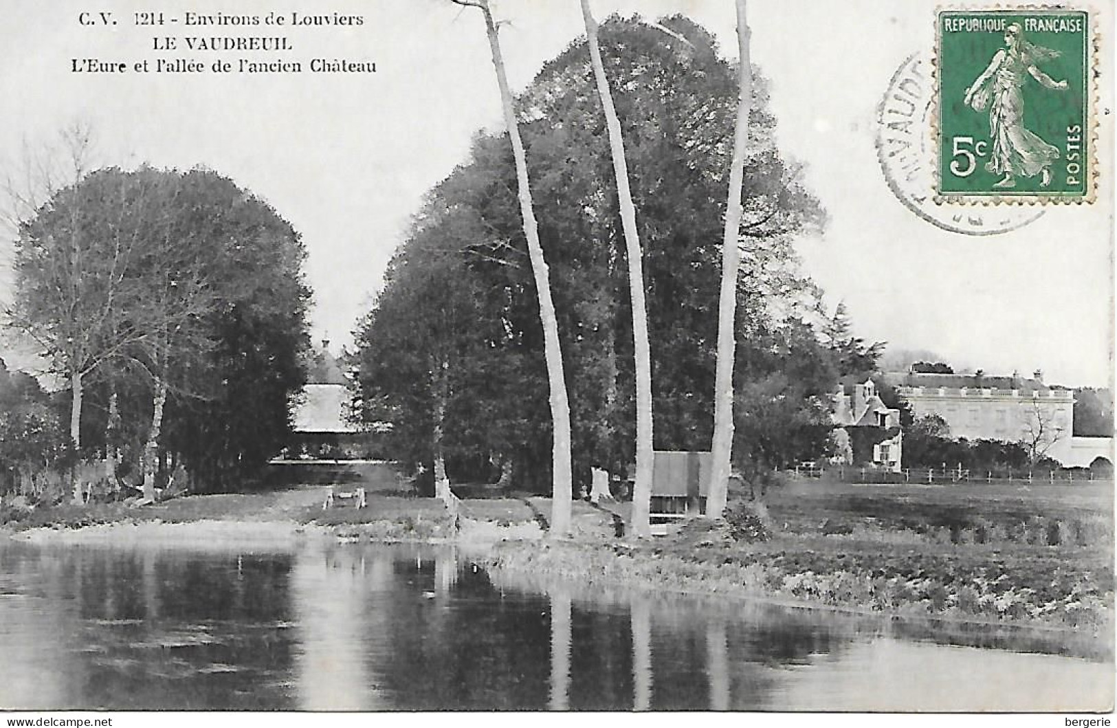 B/38                27    Le Vaudreuil    -   Allée De L'ancien Chateau - Le Vaudreuil