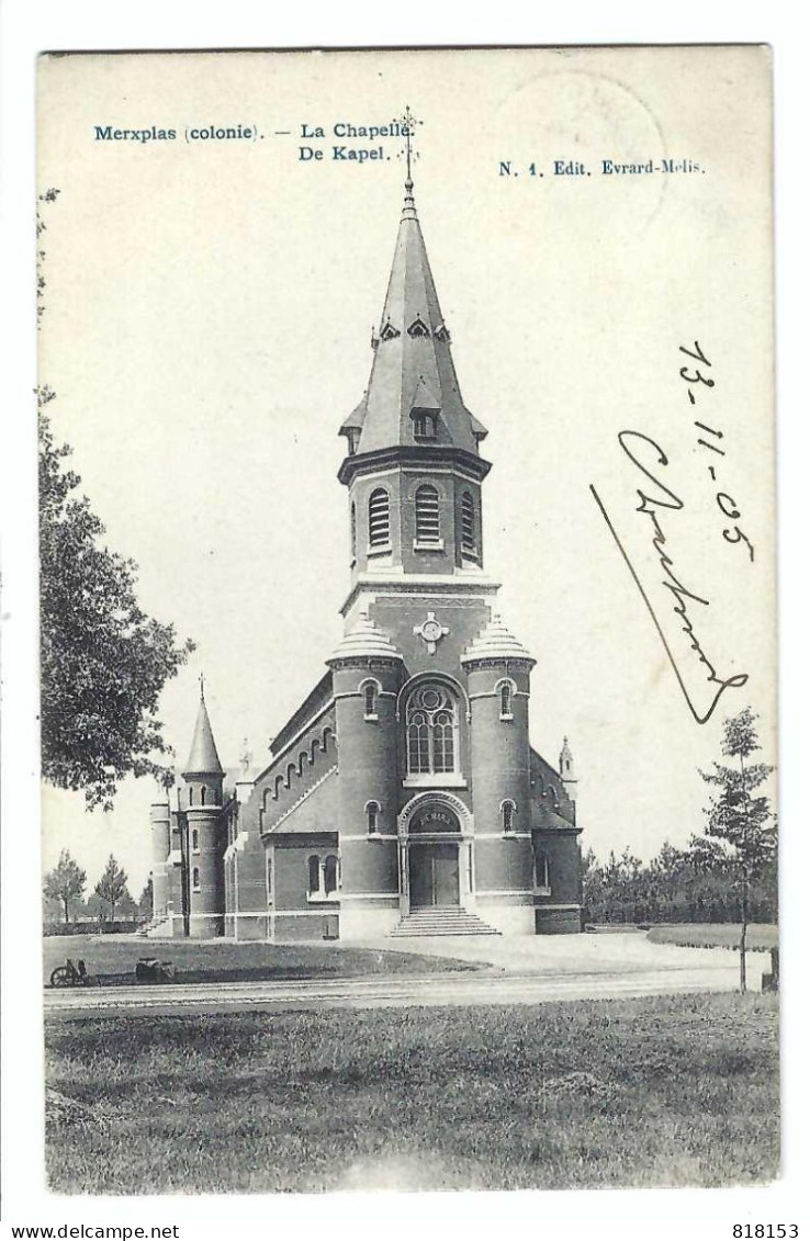 Merksplas Merxplas (colonie)   -  La Chapelle   De Kapel  1905 - Merksplas