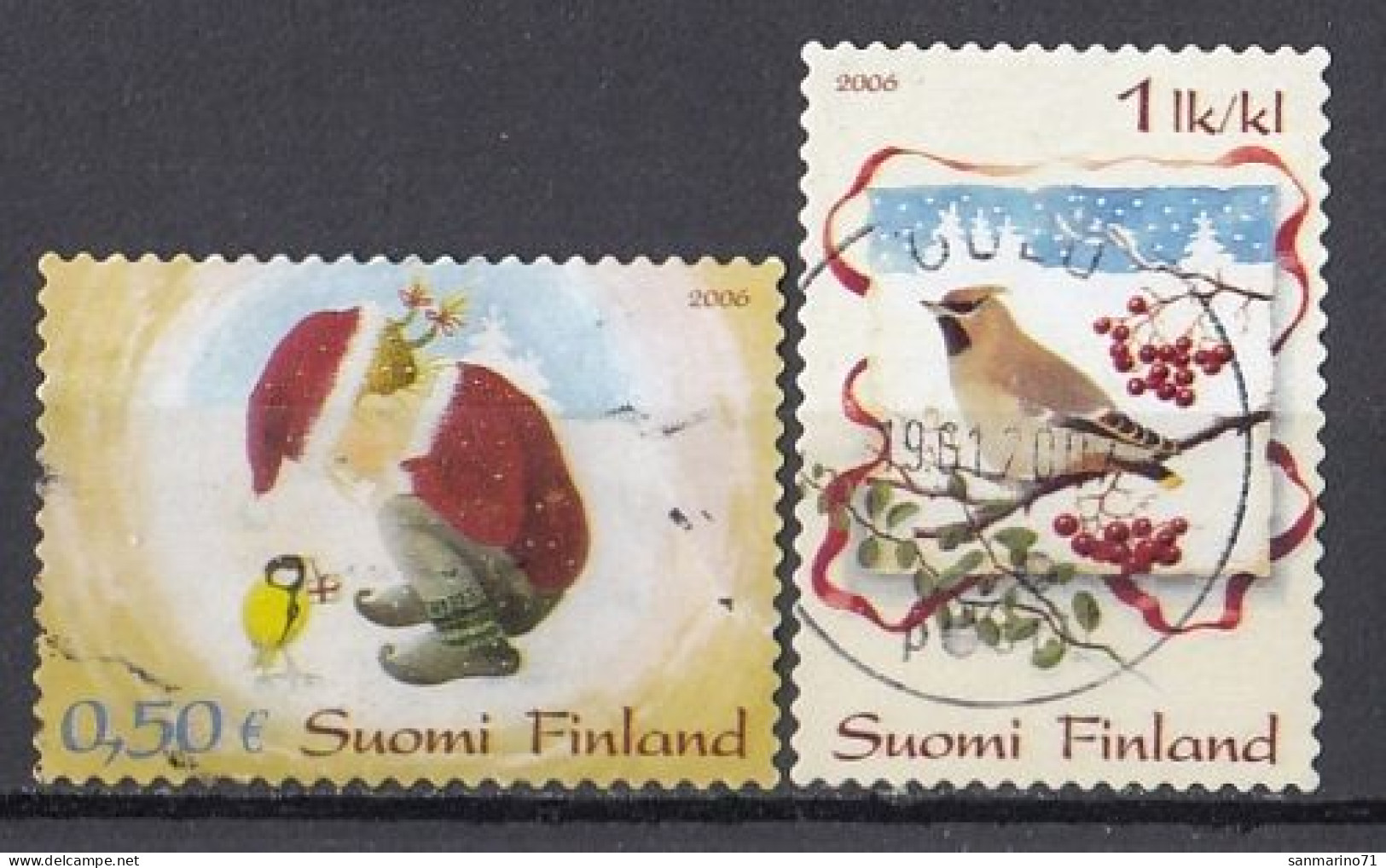 FINLAND 1825-1826,used,falc Hinged - Gebruikt