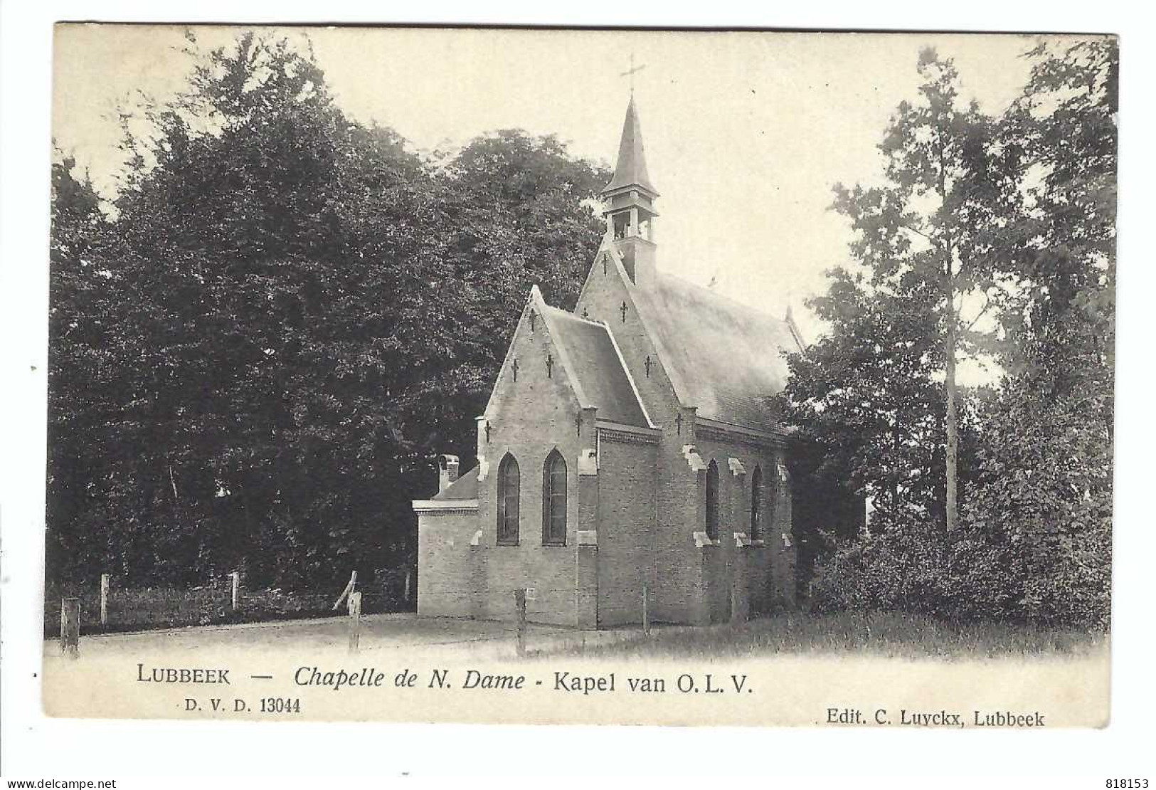 LUBBEEK  -  Chapelle De N Dame  -  Kapel V O L V 1908  DVD 13044 - Lubbeek