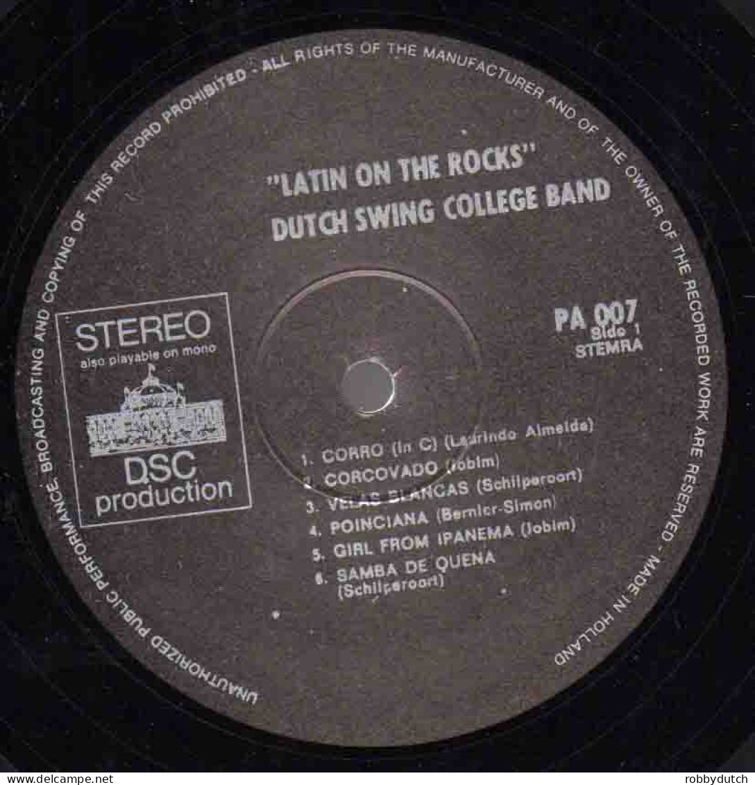 * LP * DUTCH SWING COLLEGE BAND - LATIN ON THE ROCKS (Holland 1972) - Jazz