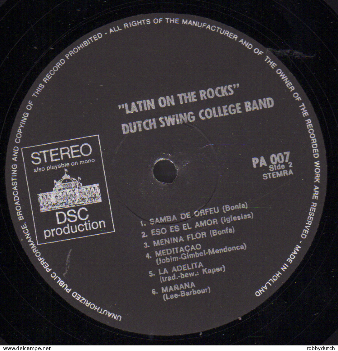 * LP * DUTCH SWING COLLEGE BAND - LATIN ON THE ROCKS (Holland 1972) - Jazz