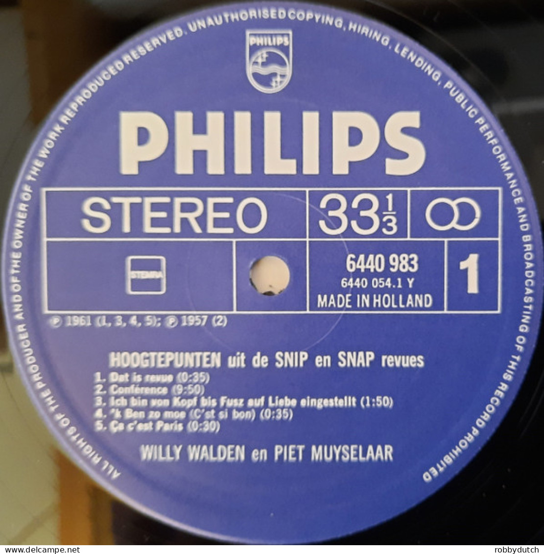 * LP *  HOOGTEPUNTEN UIT DE SNIP EN SNAP REVUES (Holland 1972 EX) - Humor, Cabaret