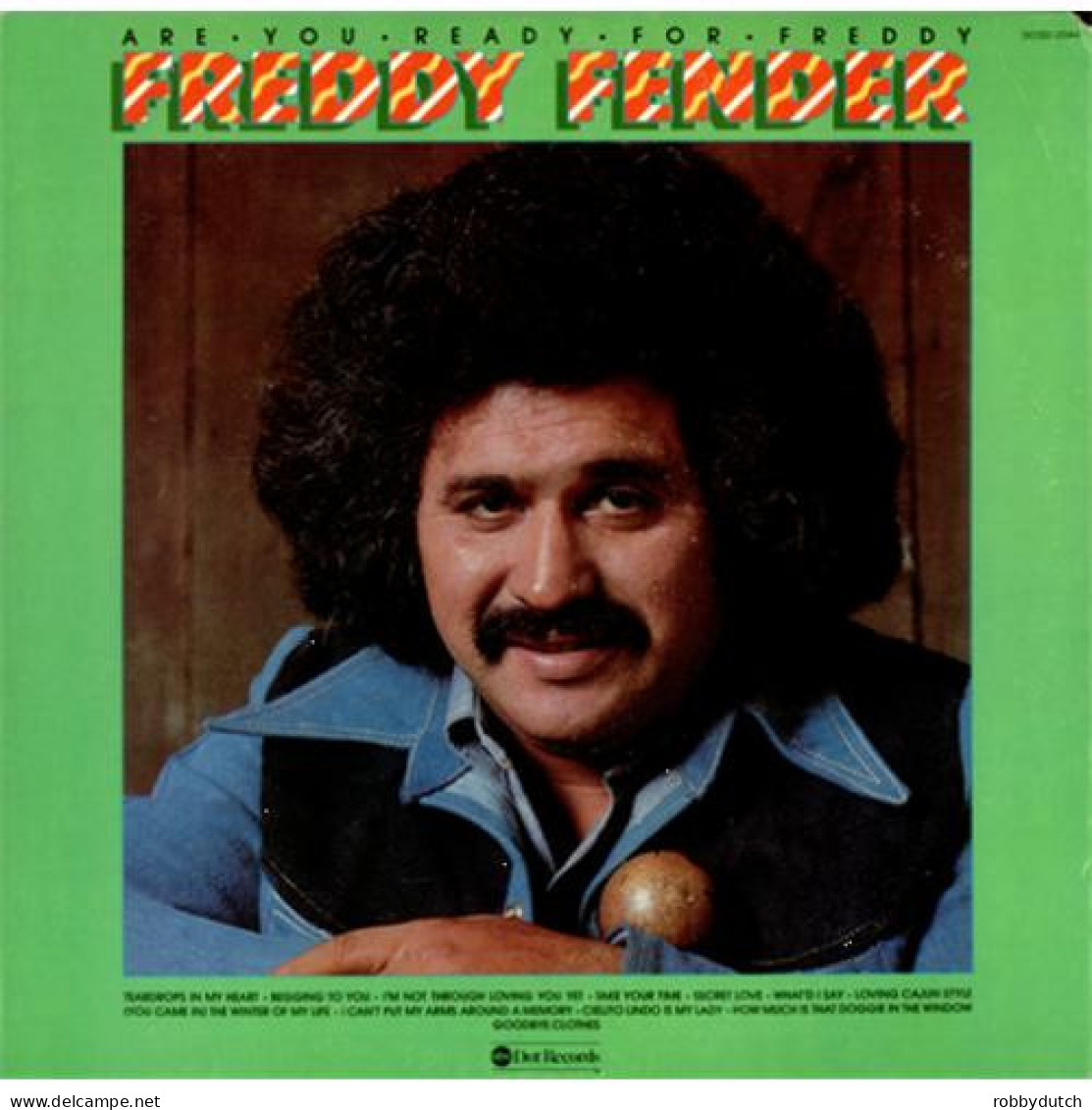 * LP *  FREDDY FENDER - ARE YOU READY FOR FREDDY (USA  1975) - Country Y Folk