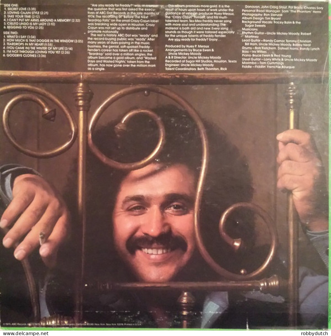 * LP *  FREDDY FENDER - ARE YOU READY FOR FREDDY (USA  1975) - Country Et Folk