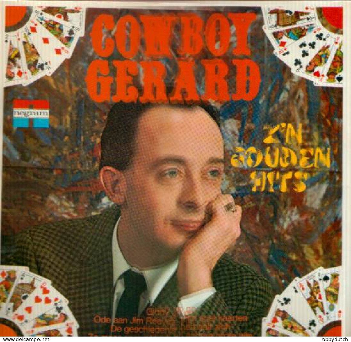 * LP *  COWBOY GERARD - Z'N GOUDEN HITS (Holland 1972 EX) - Other - Dutch Music